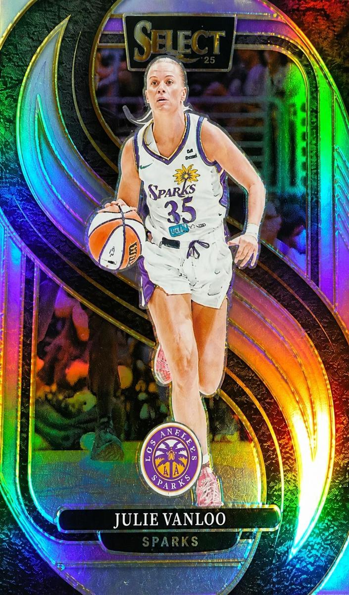 2025 Panini Select WNBA Basketball Silver Julie Vanloo #111