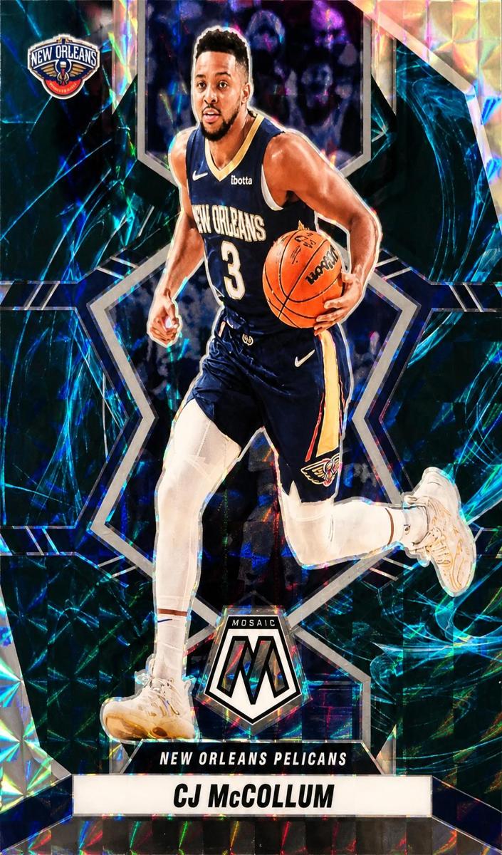 2021 Panini Mosaic Basketball Genesis CJ McCollum #5