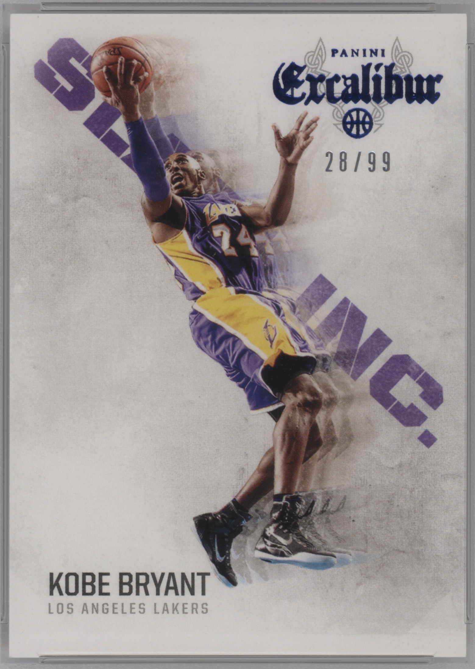 2014 Panini Excalibur Basketball Blue Kobe Bryant #2 PSA 10