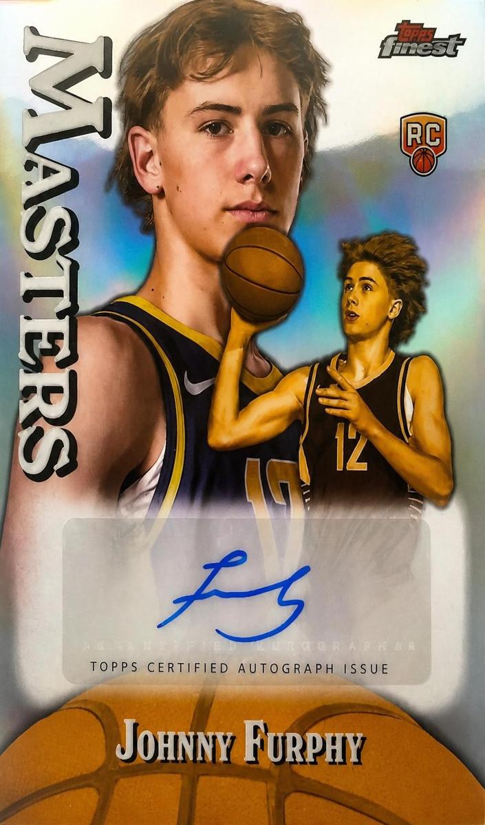 2024 Topps Finest Basketball Johnny Furphy #MA-JF