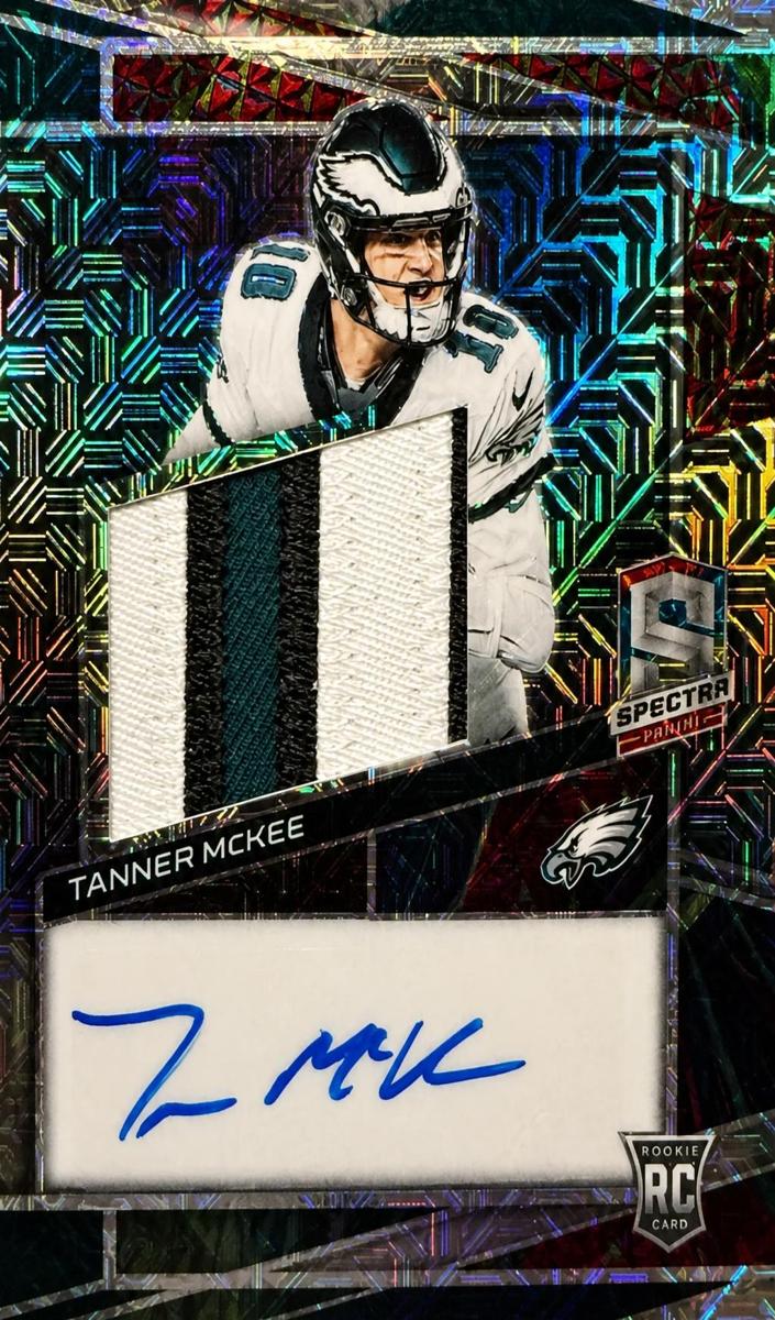 2023 Panini Spectra Football Meta Tanner McKee #222