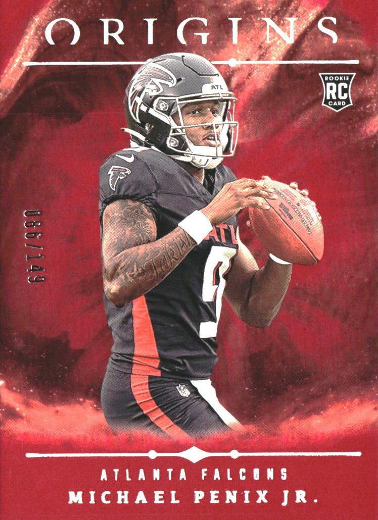 2024 Panini Origins Football Red Michael Penix Jr. #124