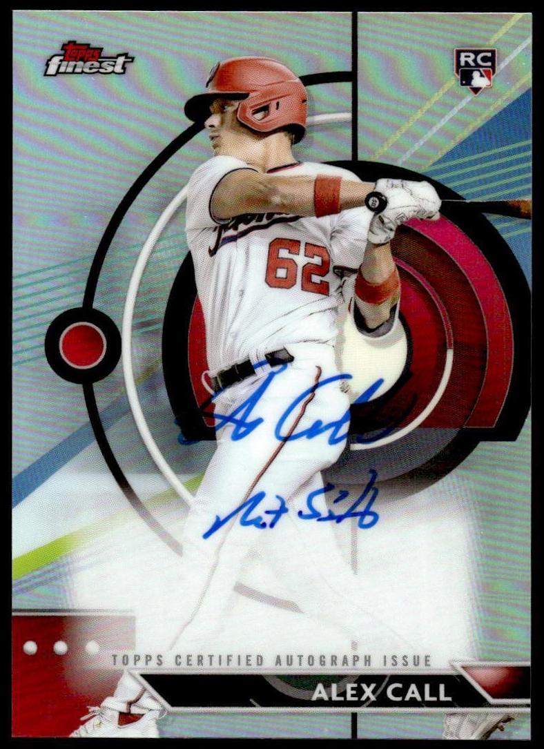 2023 Topps Finest Baseball Alex Call #FA-AC