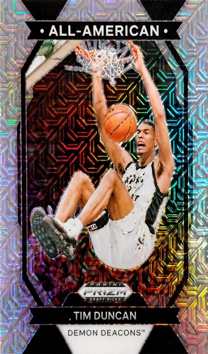 2024 Panini Prizm Draft Picks Basketball Mojo Tim Duncan #25