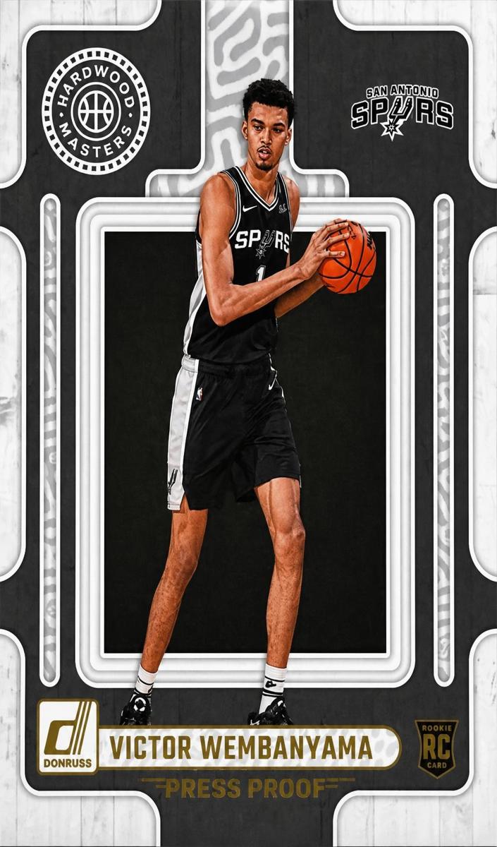 2023 Donruss Optic Basketball Gold Victor Wembanyama #225