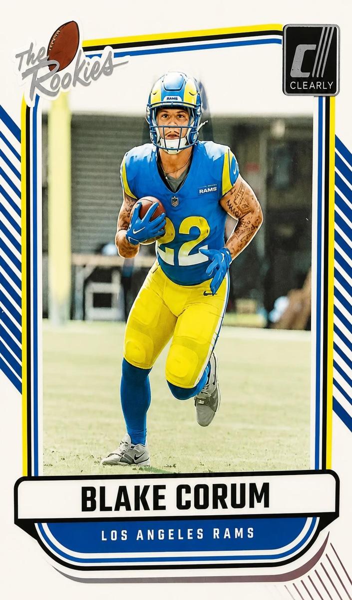 2024 Panini Clearly Donruss Football Blake Corum #19