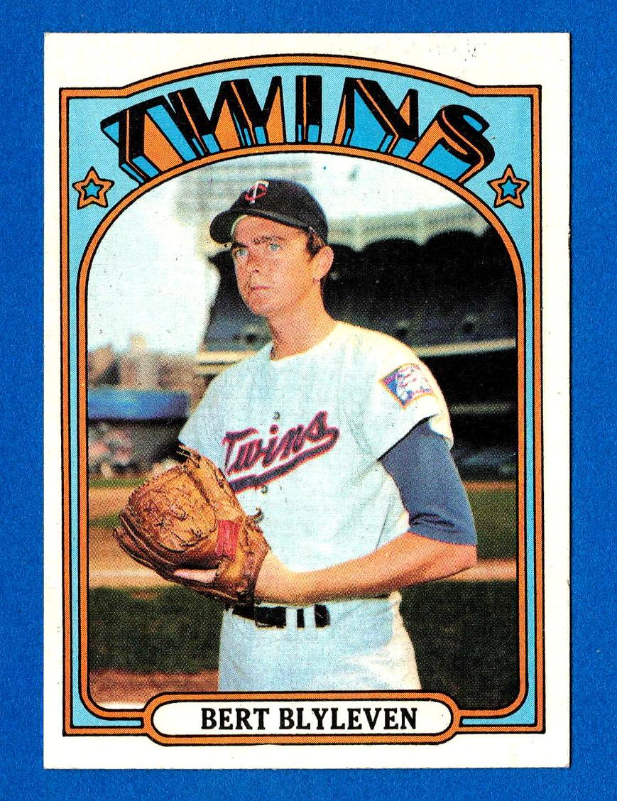 1972 Topps Baseball Bert Blyleven #515 PSA 9