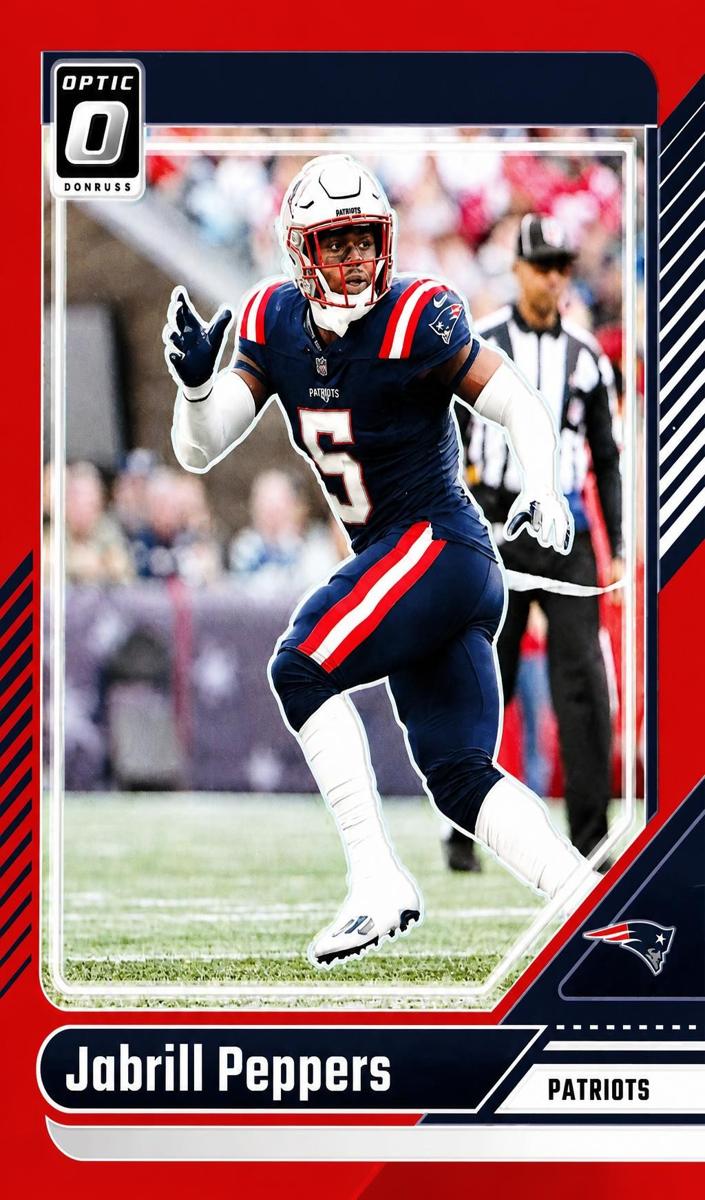 2024 Donruss Optic Football Red Jabrill Peppers #138