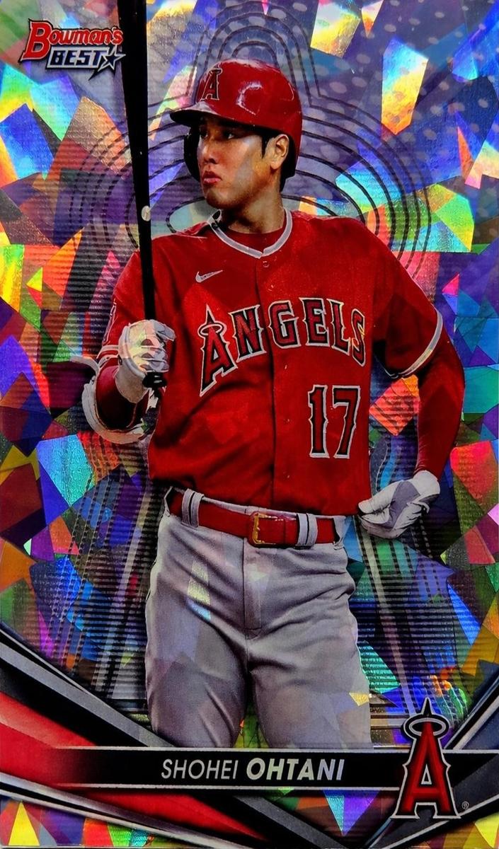 2022 Bowman's Best Baseball Atomic Refractor Shohei Ohtani #25 PSA 10