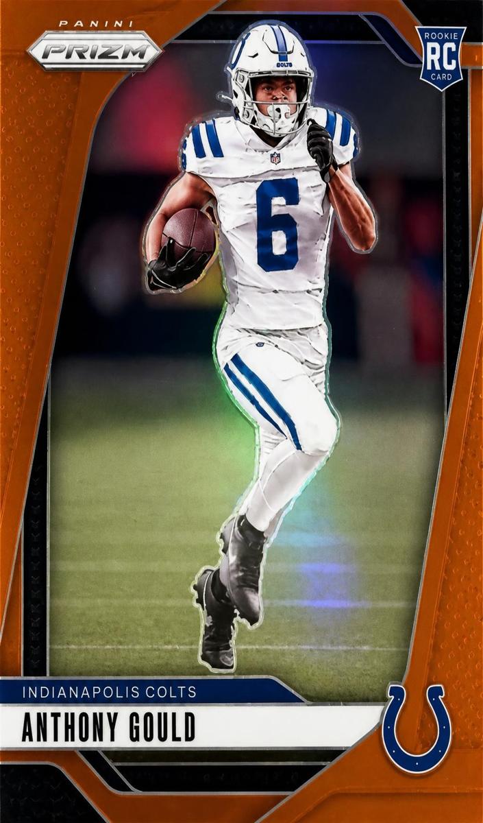 2024 Panini Prizm Football Orange Anthony Gould #305