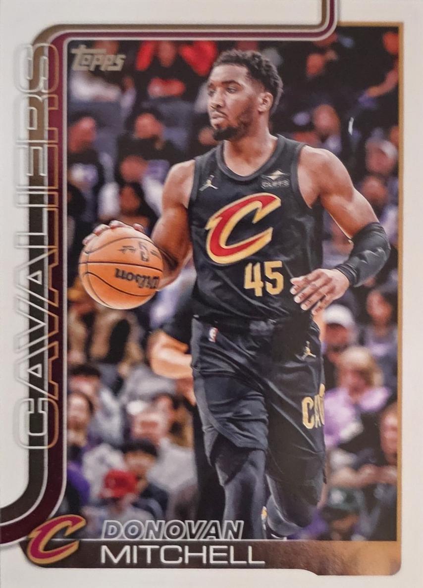 2025 Topps Basketball Donovan Mitchell #80 PSA 10