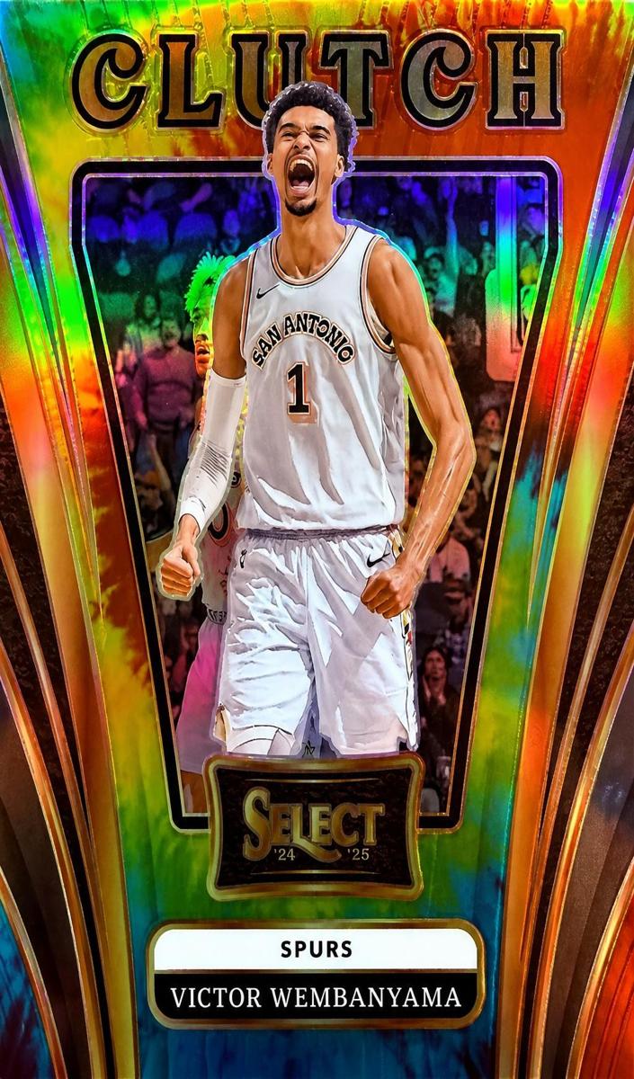2024 Panini Select Basketball Tie-Dye Victor Wembanyama #6 PSA 10