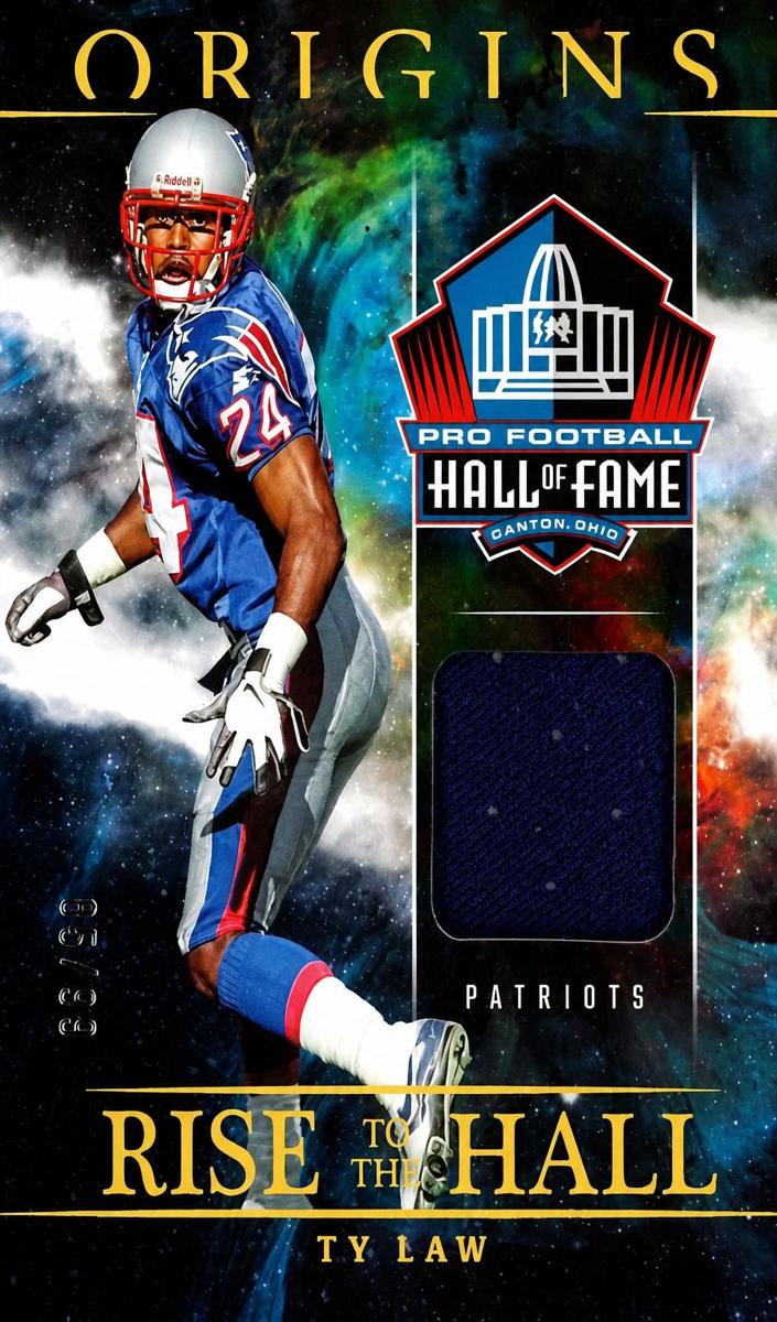 2023 Panini Origins Football Ty Law #RH-TL