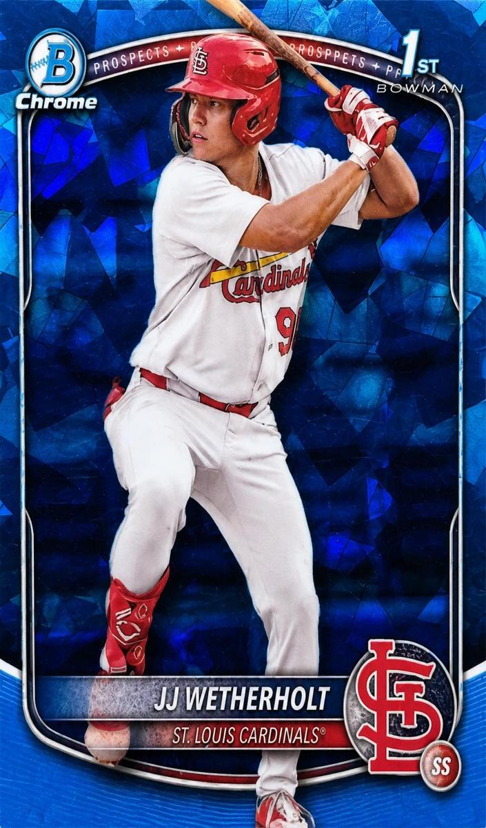 2025 Bowman Sapphire Baseball JJ Wetherholt #BCP-22 PSA 9