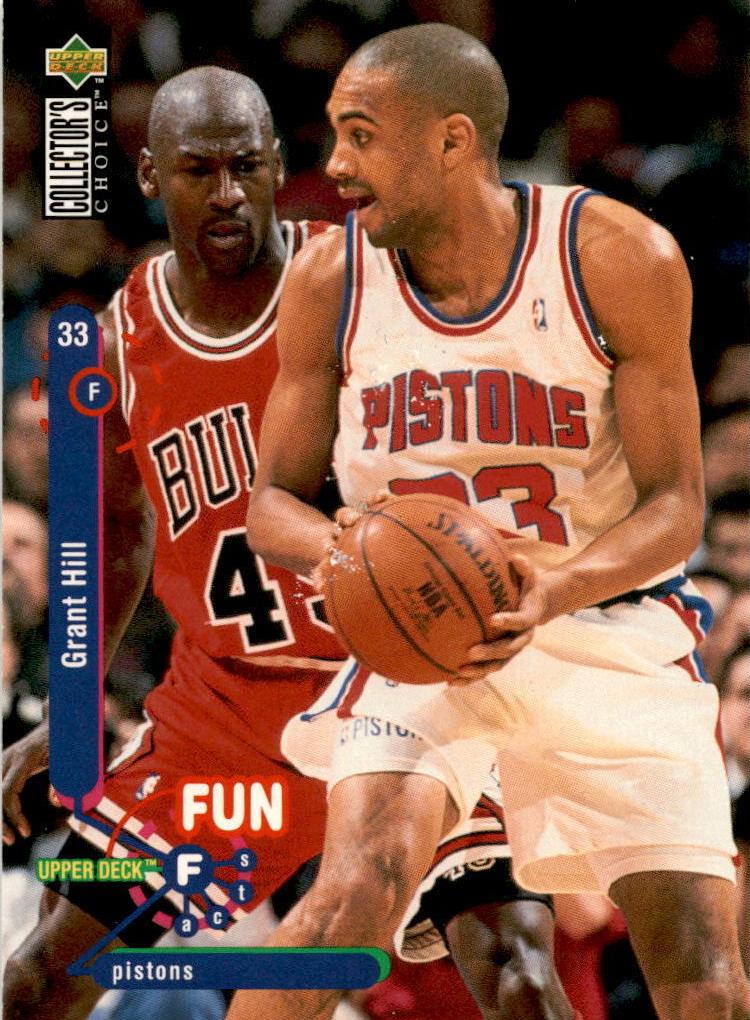 1995 Upper Deck Collector's Choice Basketball Grant Hill #173 PSA 9
