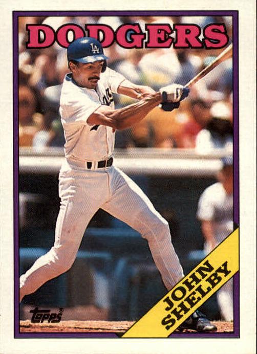 1988 Topps Baseball John Shelby #428