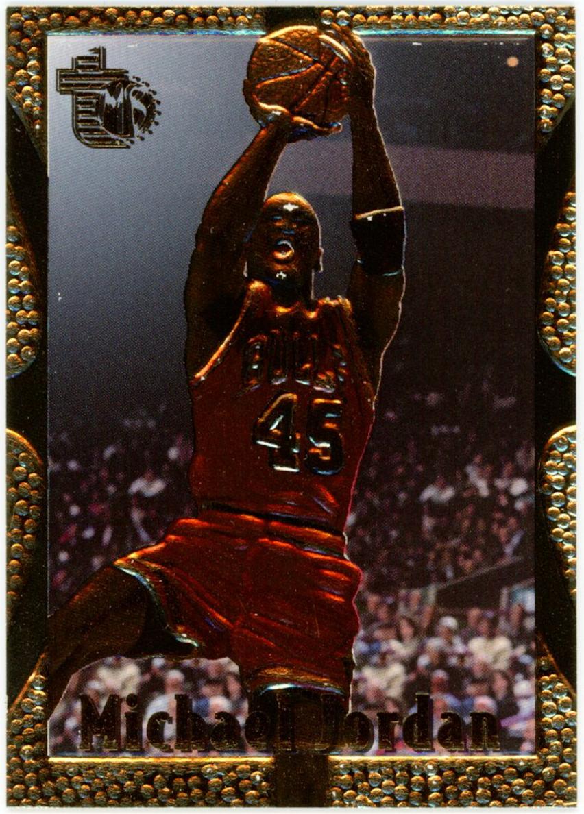 1994 Topps Embossed Basketball Golden Idols Michael Jordan #121 RAW Ungraded
