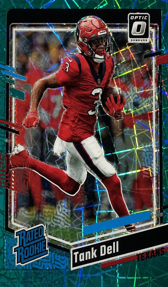 2023 Donruss Optic Football Teal Velocity Tank Dell #245