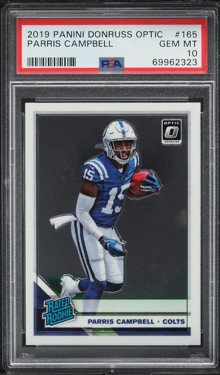 2019 Donruss Optic Football Parris Campbell #165