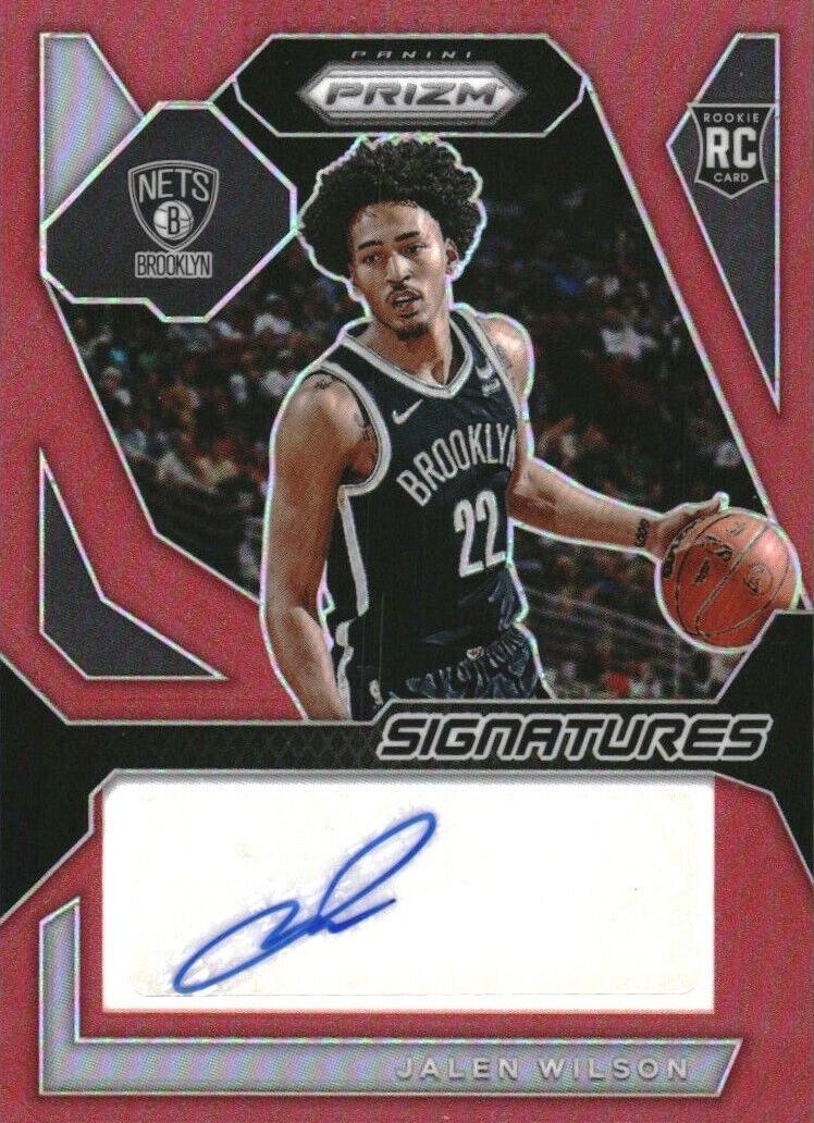 2023 Panini Prizm Basketball Red Jalen Wilson #RSI-WLN
