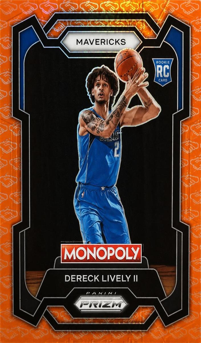 2023 Panini Prizm Monopoly Basketball Orange Dereck Lively II #24