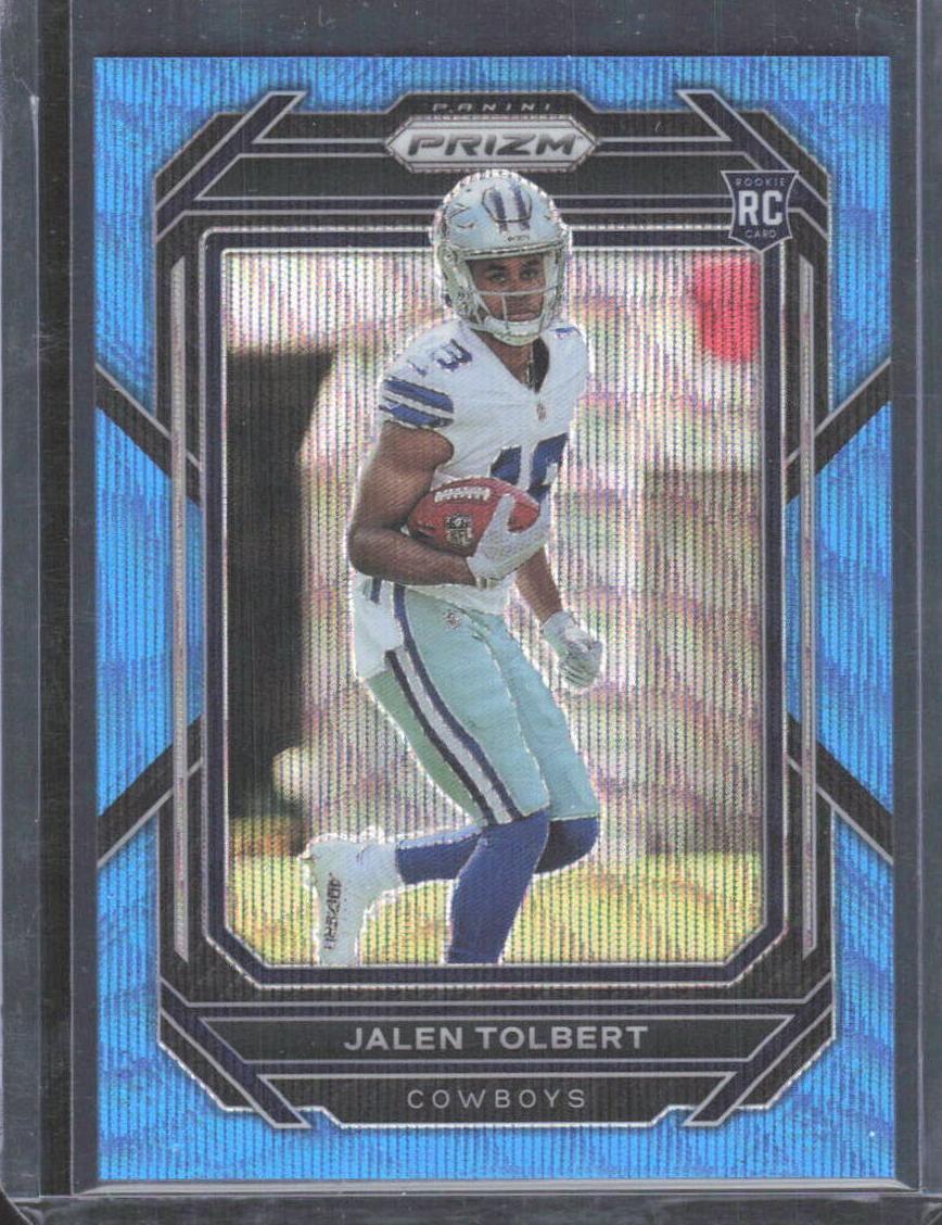 2022 Panini Prizm Football Jalen Tolbert #333 PSA 8.5