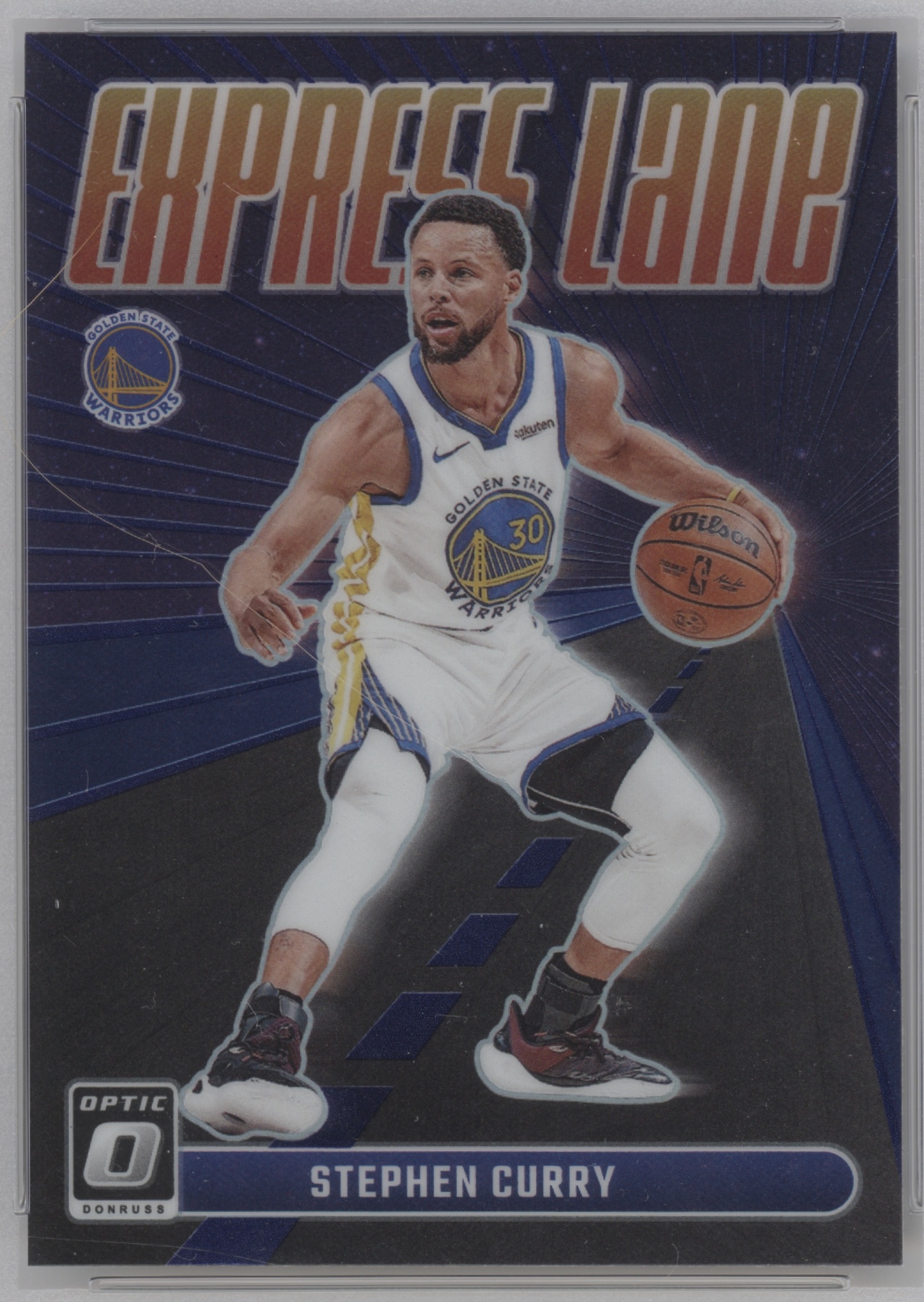 2023 Donruss Optic Basketball Purple Stephen Curry #25 PSA 10