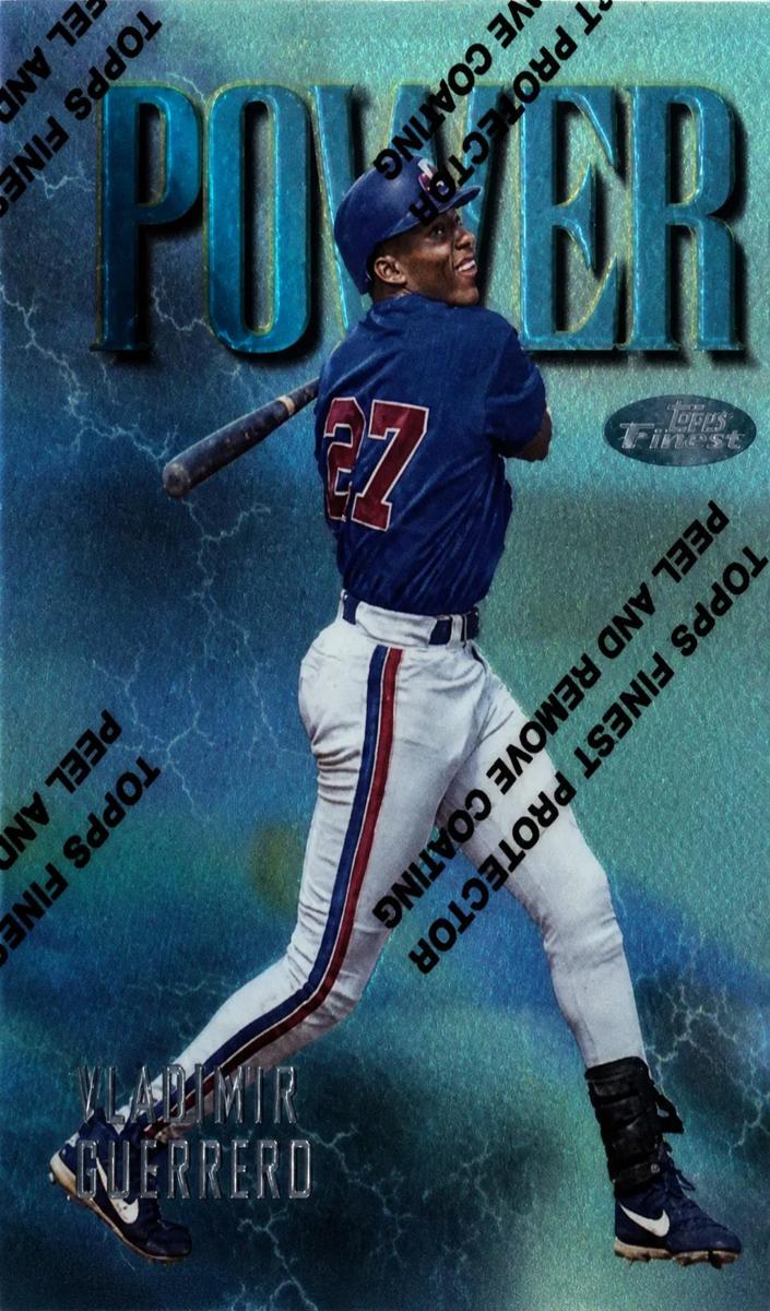 1997 Topps Finest Baseball Vladimir Guerrero #315 PSA 9