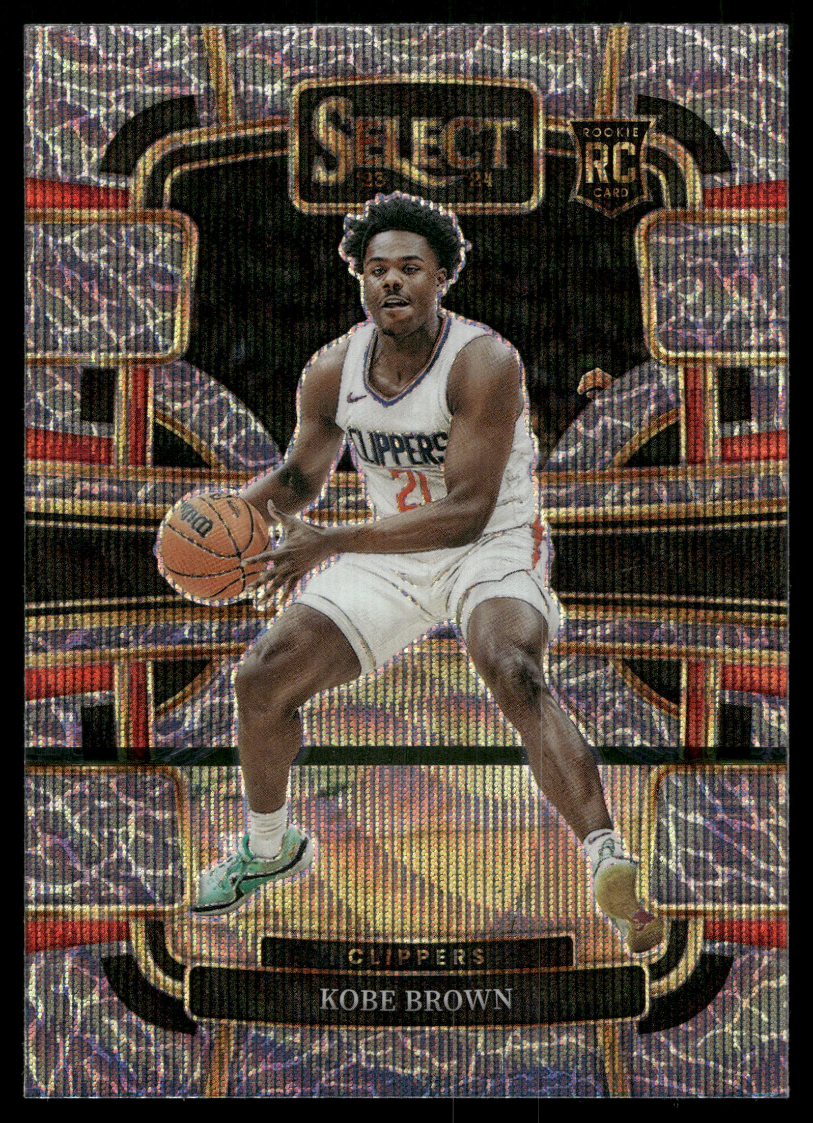 2023 Panini Select Basketball Elephant Kobe Brown #79 PSA 8