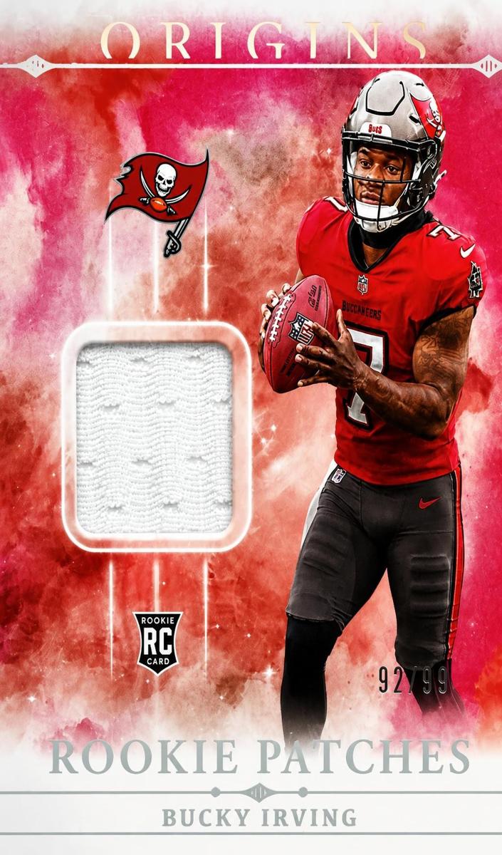 2024 Panini Origins Football Red Bucky Irving #RPT-BIR