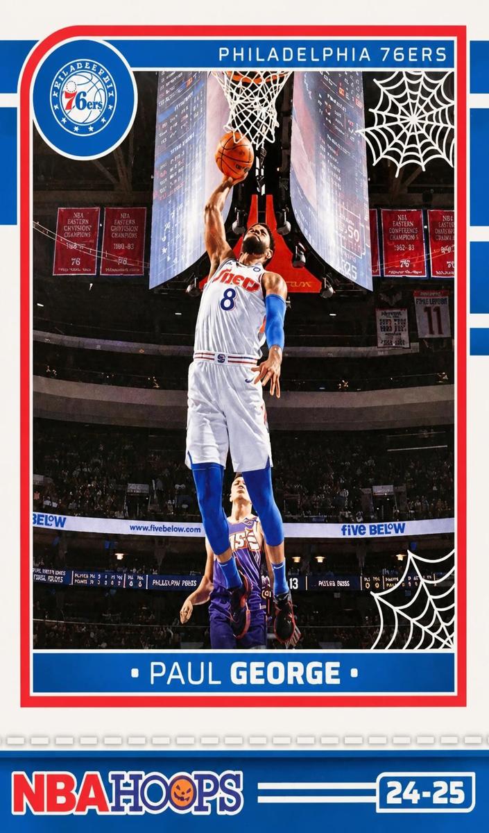 2024 Panini Haunted Hoops Basketball Paul George #40