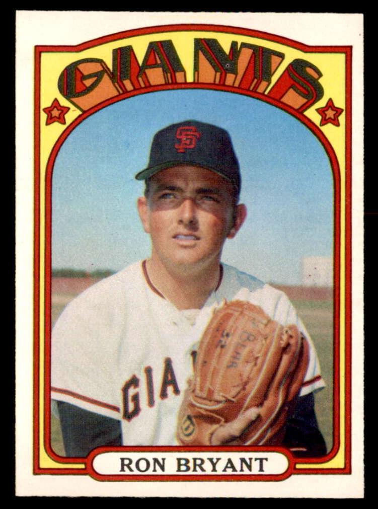 1972 O-Pee-Chee Baseball Ron Bryant #185 PSA 6.5