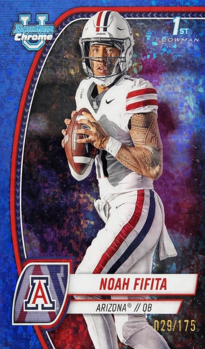 2024 Bowman Chrome University Football Noah Fifita #140