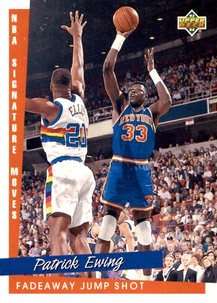 1993 Upper Deck Basketball Patrick Ewing #244