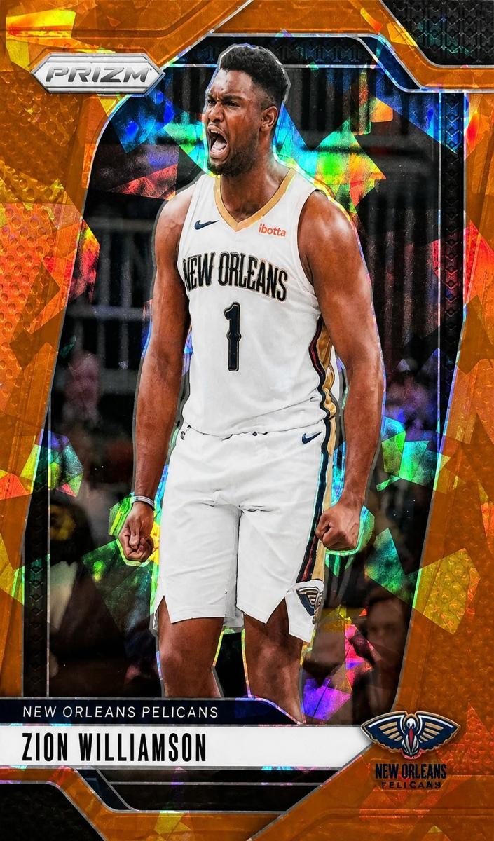 2024 Panini Prizm Basketball Orange Ice Zion Williamson #10
