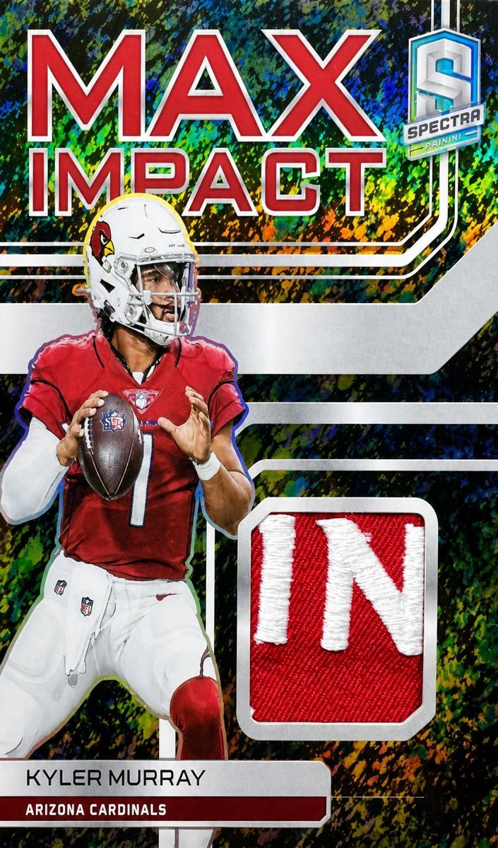 2022 Panini Spectra Football Neon Splatter Kyler Murray #MI-KMU