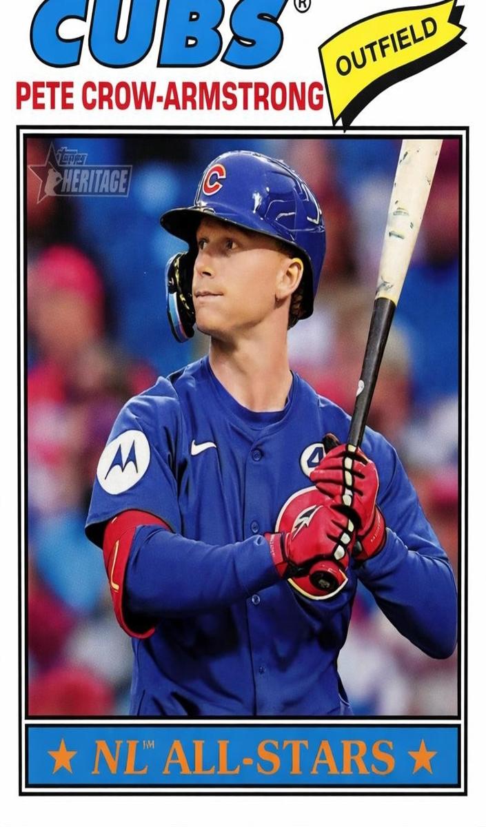 2026 Topps Heritage Baseball Pete Crow-Armstrong #261