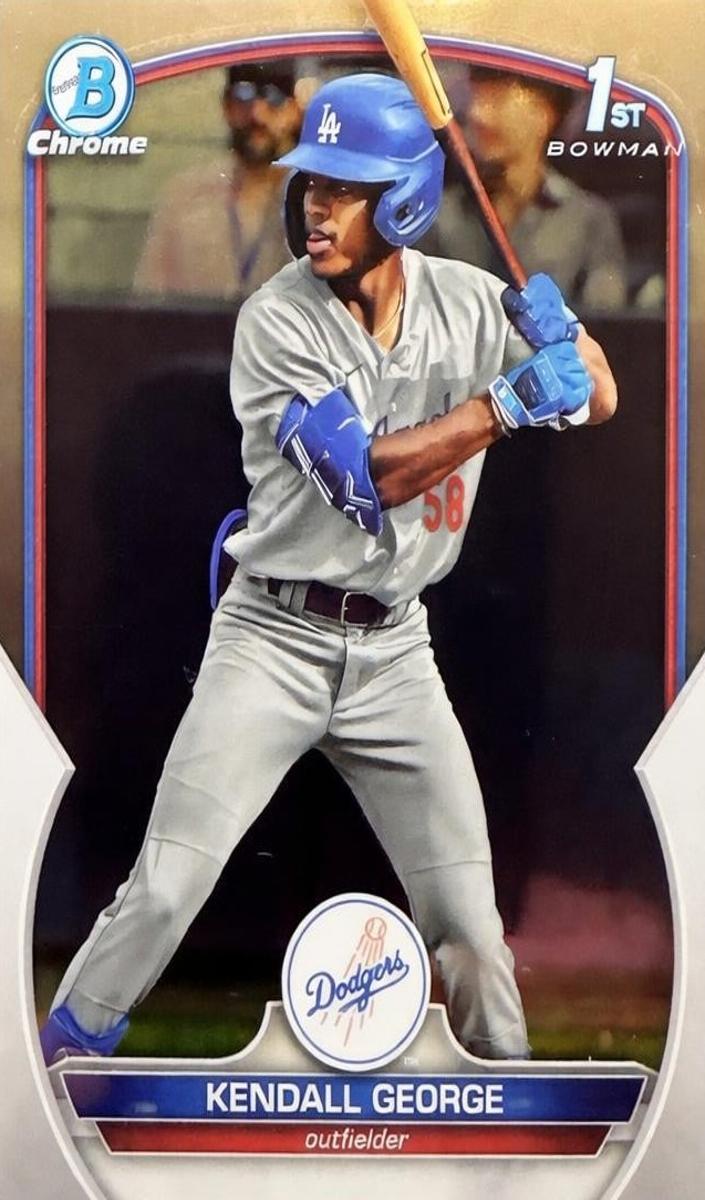 2023 Bowman Draft Chrome Baseball Kendall George #BDC-190