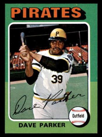 1975 Topps Mini Baseball Dave Parker #29 PSA 7