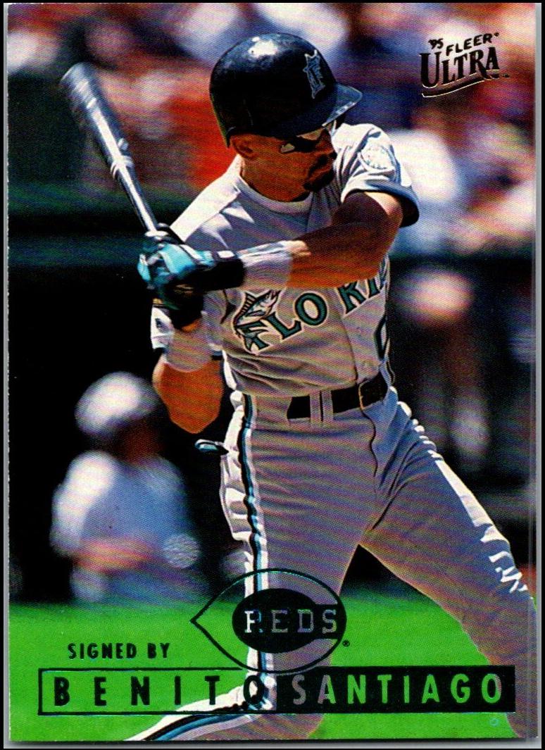 1995 Fleer Ultra Baseball Benito Santiago #383