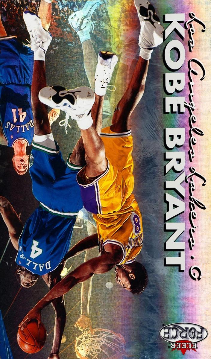 1999 Fleer Force Basketball Forcefield Kobe Bryant #2 PSA 7