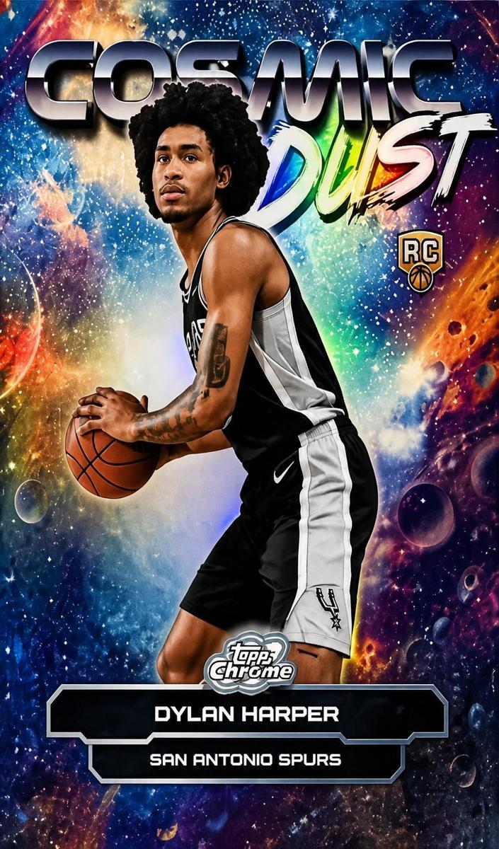 2025 Topps Cosmic Chrome Basketball Dylan Harper #CD-17