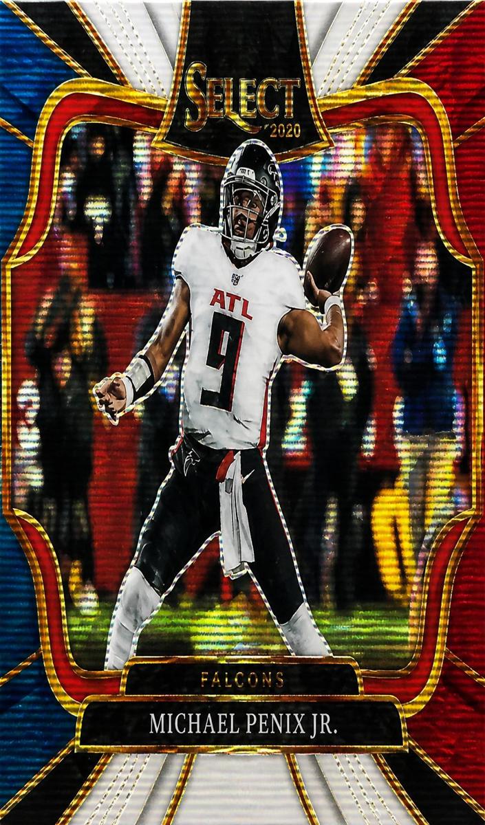 2025 Panini Select Football Tri-Color Michael Penix Jr. #446
