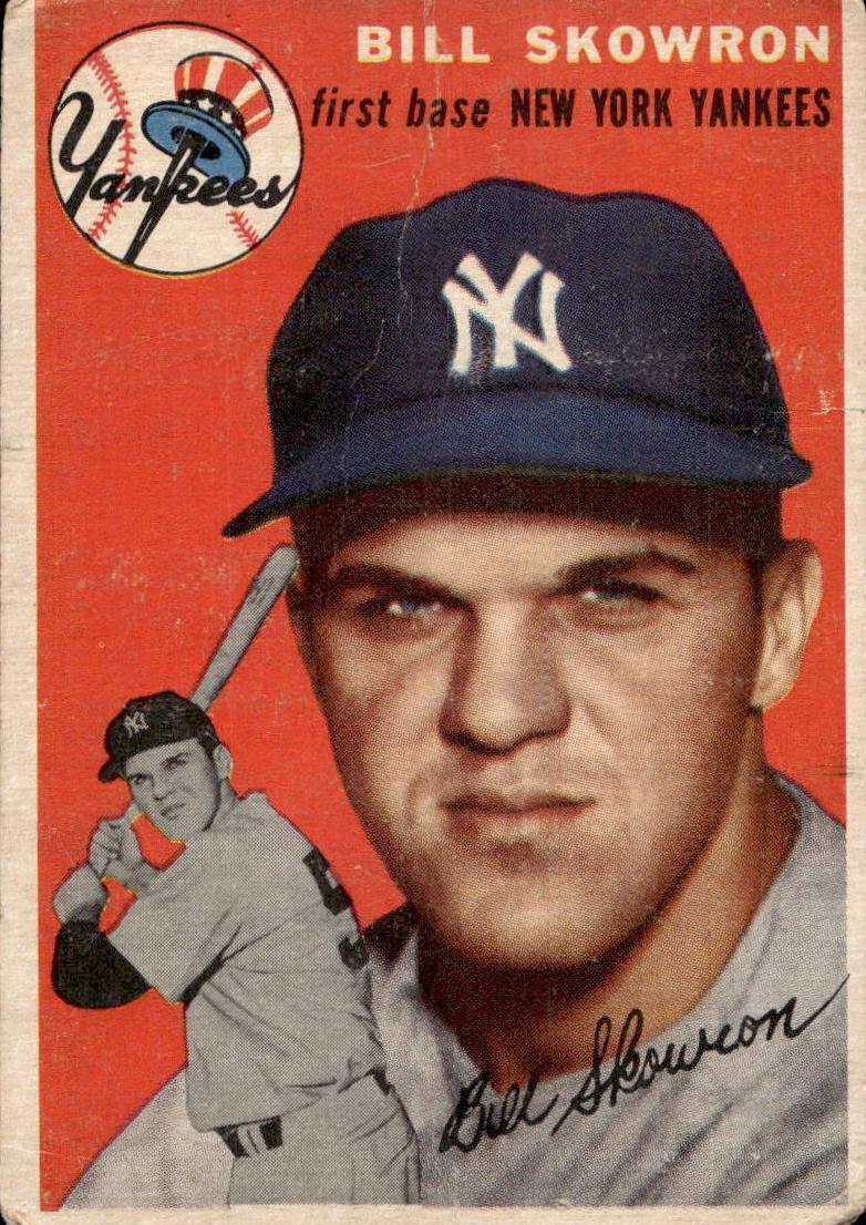 1954 Topps Baseball Bill Skowron #239 PSA 6