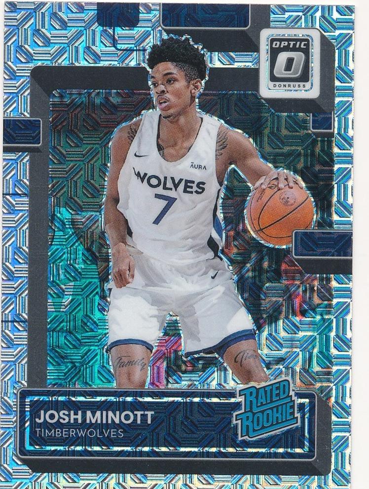 2022 Donruss Optic Basketball Choice Josh Minott #244