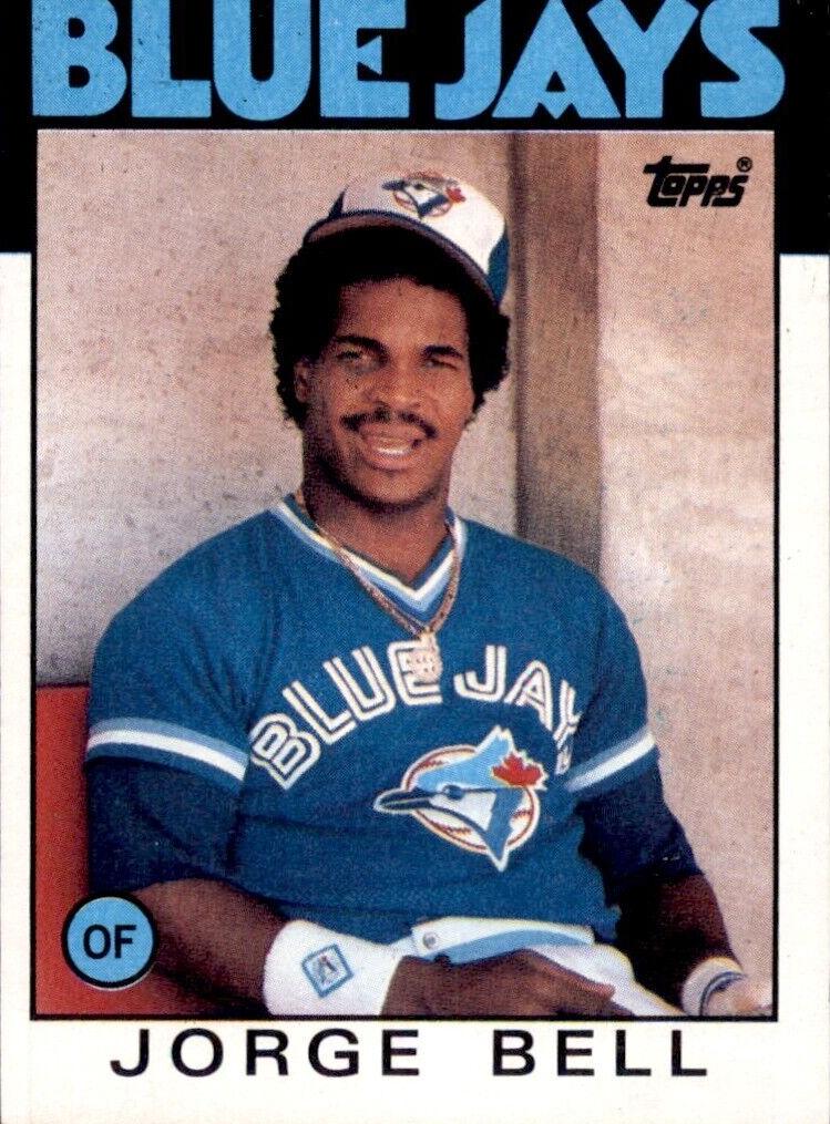 1986 Topps Baseball Jorge Bell #338 PSA 10