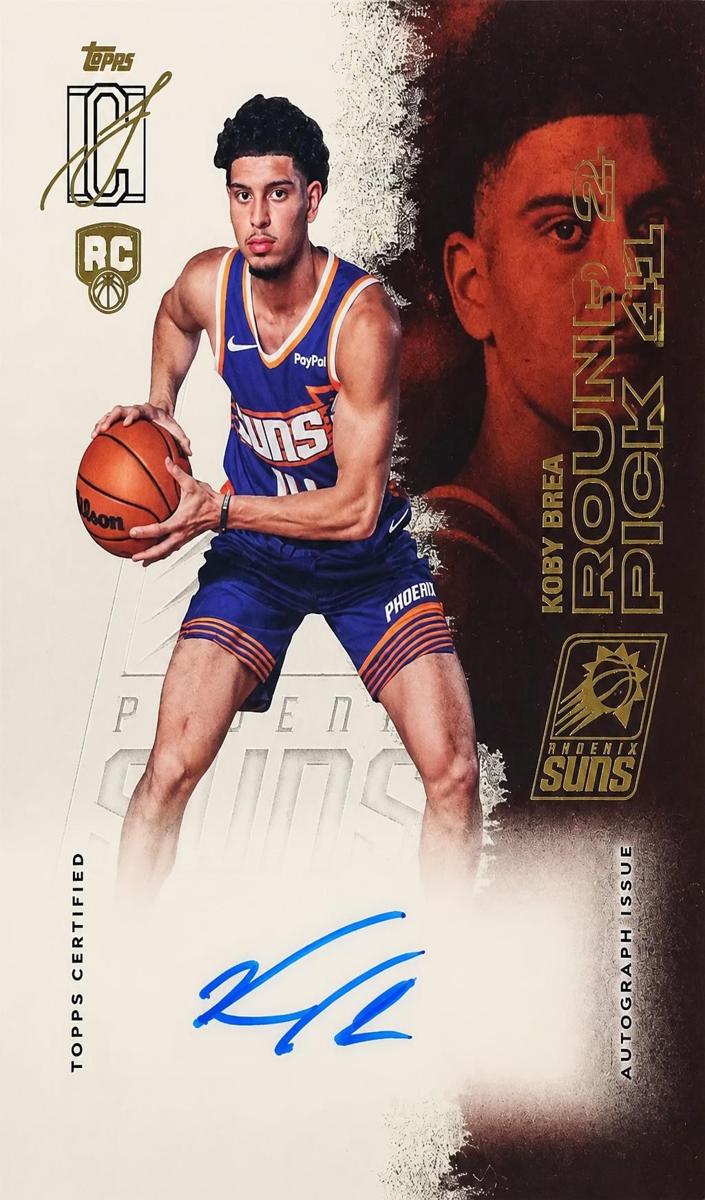 2025 Topps Signature Class Basketball Koby Brea #RCA-KB