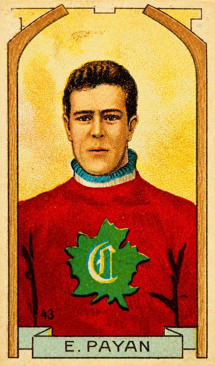 1911 Imperial Tobacco C55 Hockey Eugene Payan #43 PSA 4.5