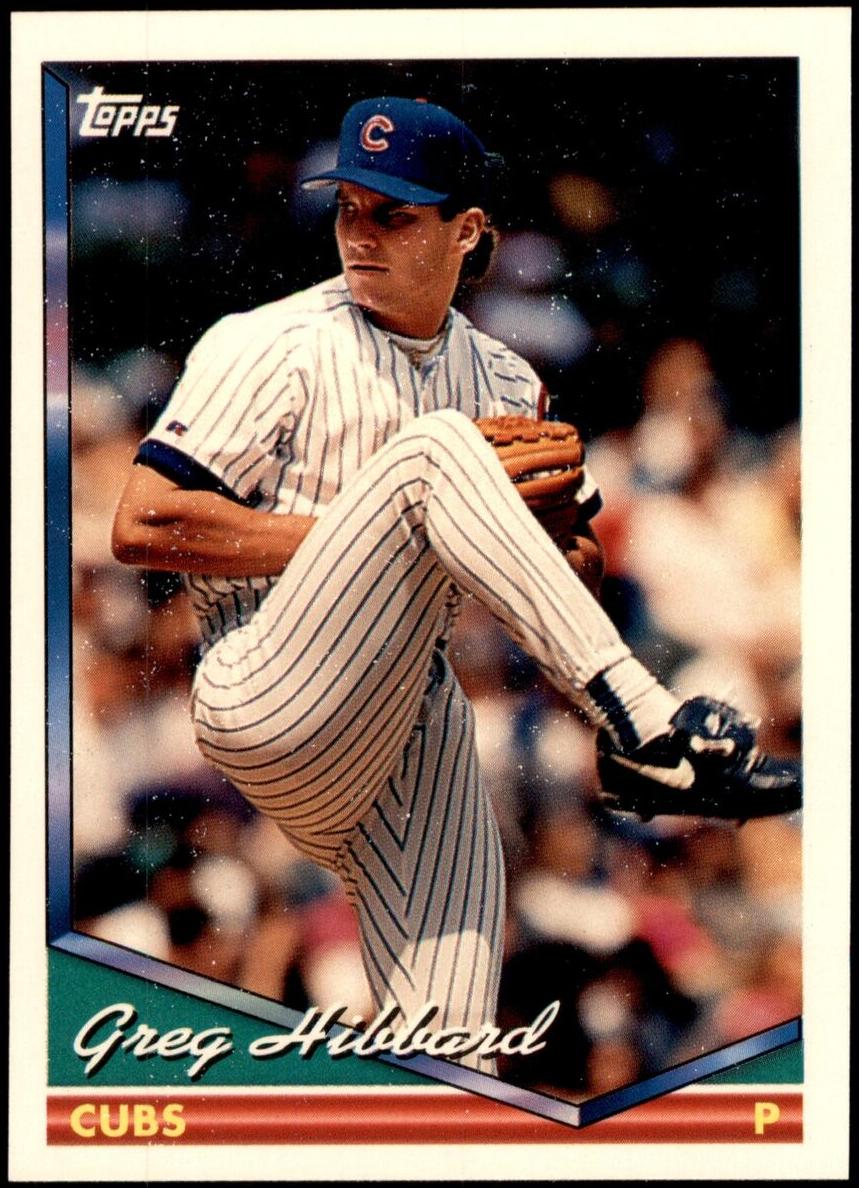 1994 Topps Baseball Greg Hibbard #148