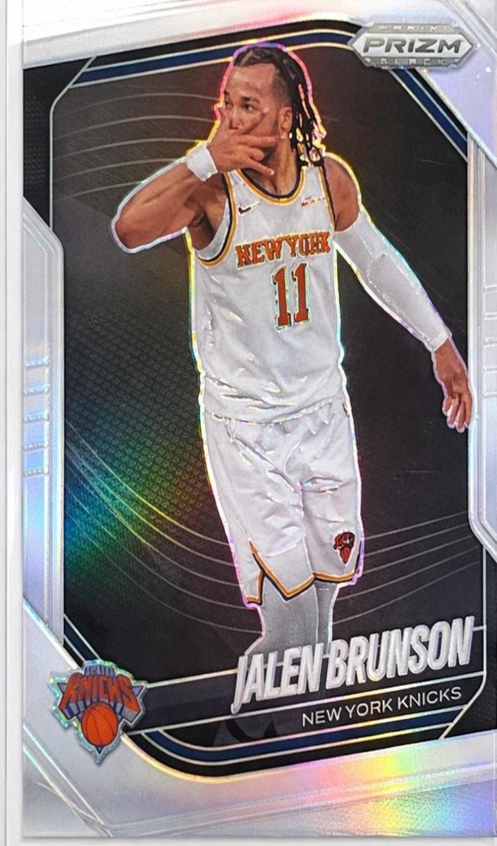 2024 Panini Prizm Black Basketball Silver Jalen Brunson #160
